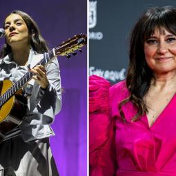 Amaral se sube al escenario con Valeria Castro y deja este emotivo momento al cantar uno de sus grandes himnos