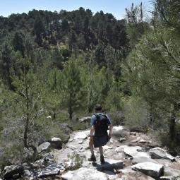 Enric, catalán que está dando la vuelta al mundo andando: "Voy más lento de lo que pensaba, ha habido de todo, por el momento el balance es positivo"