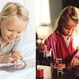 Sarah Gerson, psicóloga: "Los niños que juegan con muñecos aprenden a imaginar los pensamientos y sentimientos de otras personas. Los que juegan con tablets tienden a jugar solos"
