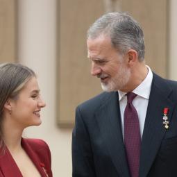 Las palabras de Felipe VI al 'estilo Guillermo y Kate' con las que desveló una afición de la princesa Leonor