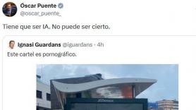 Un cartel en Santander desata la polémica: hasta Óscar Puente ha reaccionado