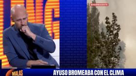 Gonzalo Miró da la respuesta del fin de semana a Ayuso por los incendios: "Luego que si 'mamarracho', que si 'me gusta la fruta', que si 'comunismo'"