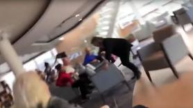 Un vídeo capta los momentos de pánico en el interior del crucero noruego averiado