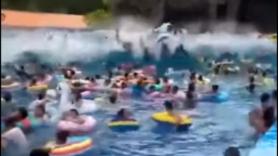 Un fallo técnico provoca una ola gigante en un parque acuático que causa 44 heridos