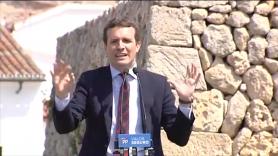 Cuando Casado se reía del PSOE: "¡Según el CIS duplica al PP!"