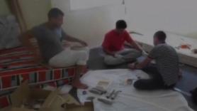 Un vídeo inédito muestra a los yihadistas que atentaron en Barcelona y Cambrils fabricando explosivos