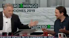 La broma sobre la sucesión de Ferreras durante la entrevista a Iglesias