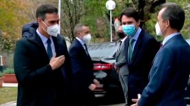 Pedro Sánchez visita los Laboratorios Farmacéuticos Rovi: "Tenemos por delante un reto apasionante"