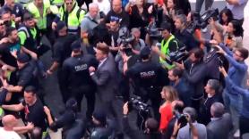 Estibadores increpan a Cayetana Álvarez de Toledo