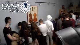 La policía interviene más de 250 fiestas ilegales en Madrid el fin de semana