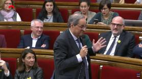 Torra se burla de los resultados de Ciudadanos en las elecciones