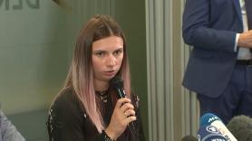 La atleta bielorrusa que pidió asilo en Tokio explica su situación: "Corría peligro"