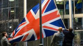 Retiran la bandera de Reino Unido de la instituciones europeas
