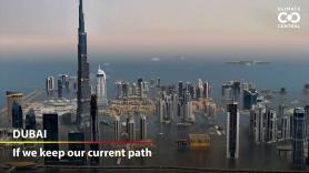 Un vídeo muestra cómo sería el planeta si el calentamiento global superase los 1,5ºC