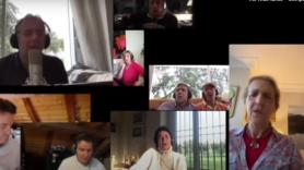 La infanta Elena canta 'Resistiré' y lo da todo