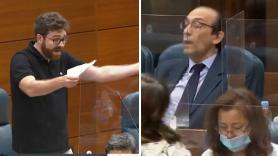 Bronca tras un comentario en la Asamblea de Madrid: "¡Saquen la vida laboral y comparamos!"