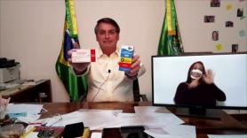 Bolsonaro critica el confinamiento: “Depresión, suicidio... La falta de empleo mata más que el virus”
