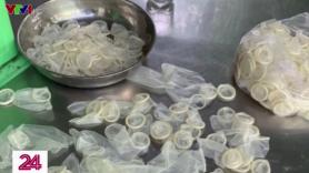 La Policía de Vietnam confisca 345.000 condones usados que iban a ser revendidos