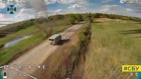 Drones kamikazes de combate ucranianos destruyen varios tanques rusos