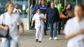 Las imágenes tras el tiroteo en el Centro Médico Erasmus de Rotterdam