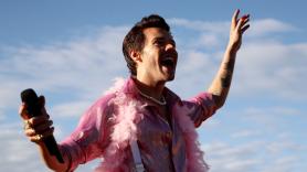 Harry Styles cuenta cómo fue testigo de la llegada del nuevo papa y lo que hizo: tiene que ver con su nuevo disco