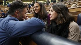 Gabriel Rufián e Irene Montero mantendrán un encuentro en Barcelona el 9 de abril por el futuro de la izquierda