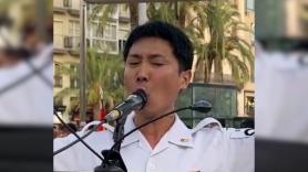 Una banda japonesa visita Valencia y la conquista con la actuación más pasional de un pasodoble