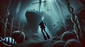 Los arqueólogos submarinos visitan una isla sumergida y topan con el hallazgo lujoso del desenfreno extremo