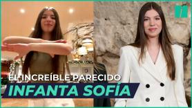 Descubren a la 'hermana' gemela de la infanta Sofia bailando en Polonia