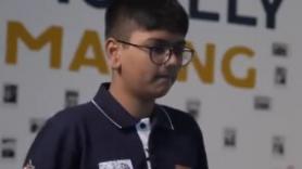 Un niño indio consigue batir el récord mundial sumando 100 números en 30,9 segundos