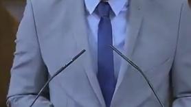 Rufián se despide en el Congreso de Aitor Esteban: "Has dado muchísima rabia"