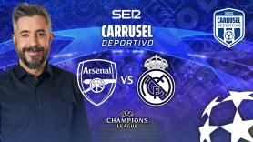 Ida de cuartos de final de la Champions entre Arsenal y Real Madrid