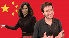 "Sánchez en China negociando y Ayuso en Ecuador escapando", por Alán Barroso