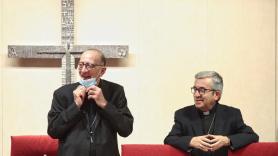 Rueda de prensa de la Conferencia Episcopal tras la muerte del papa Francisco