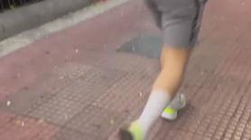 Granizo del tamaño de una pelota de ping-pong cae en el centro de Madrid