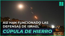 Así ha funcionado la 'Cúpula de Hierro', el escudo antimisiles de Israel