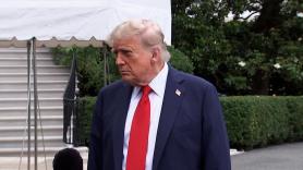 Trump afirma que Estados Unidos seguirá apoyando la defensa de Israel