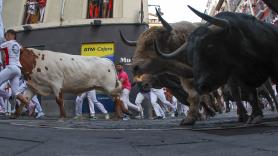 Así ha sido el quinto encierro, el más rápido de los Sanfermines 2025