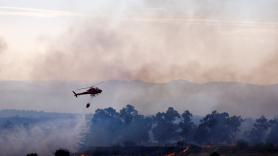 Las impactantes imágenes de las llamas del incendio en Méntrida (Toledo)