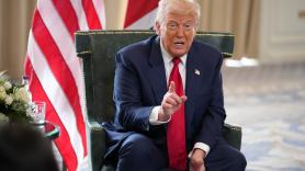 Trump afirma: "Creo que muy pronto llegaremos a un acuerdo sobre Gaza"