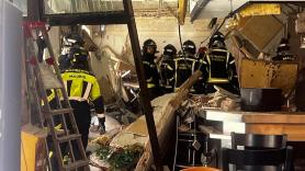Explosión en un bar de Madrid: un herido muy grave y varios clientes alcanzados por las llamas en Villaverde