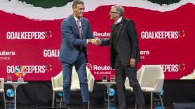 Bill Gates le dedica estas palabras a Pedro Sánchez antes de entregarle un premio