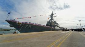 Dos buques estadounidenses desplegados en Rota protegen a Israel en la operación 'Furia Épica'