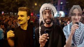 Manifestantes en Madrid responden al asalto israelí a la Flotilla Global Sumud: "La causa de Palestina es la causa de la humanidad"