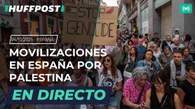EN DIRECTO: Más de 70 municipios de España salen a la calle por Gaza