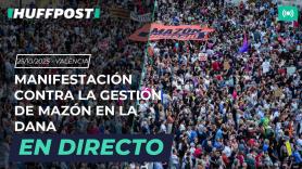 Sigue en directo la manifestación en Valencia contra la gestión de Mazón en la DANA