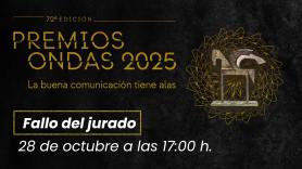 Sigue en directo los 72 Premios Ondas: Lectura del fallo del jurado