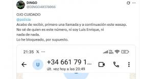 Comparte el mensaje que le ha llegado al WhatsApp: en la estafa suplantan a la Policía
