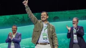 Moreno, reelegido presidente del PP de Andalucía con el 99,95% de los votos en plena crisis de los cribados