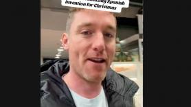 Chris, británico en España, se enamora directamente de esta comida muy típica de España en Navidad: "Increíble invento"